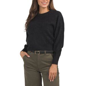 NO NAME Night Cashmere Fluffita Crew Neck Sweater